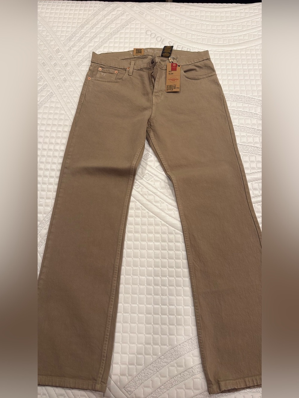 Men’s Western boot cut   Jeans - Tan